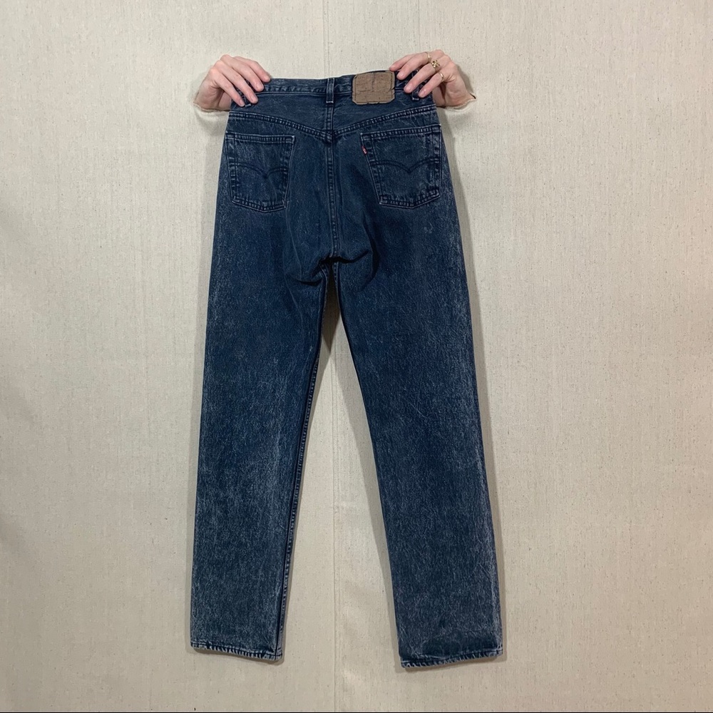 VINTAGE LEVIS ACID WASH DENIM - Picture 2 of 2